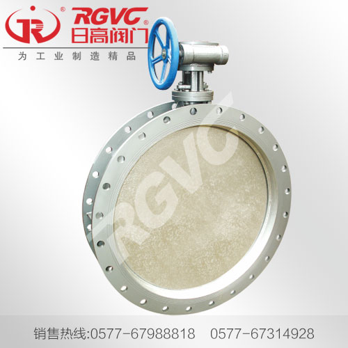 手動三桿蝶閥D340H